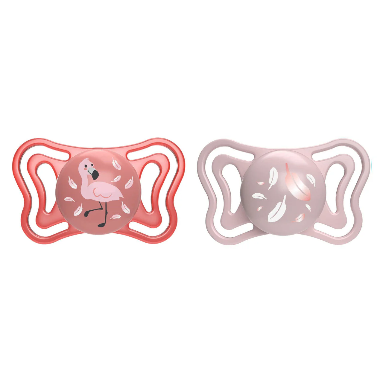 CHICCO - PHYSIO FORMA Light Πιπίλα Σιλικόνης 6-16m (ροζ) - 2τεμ.